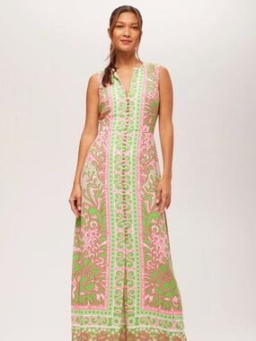 NWT TRINA TURK WOMEN'S NOVAK FLORAL PRINT MAXI DRESS